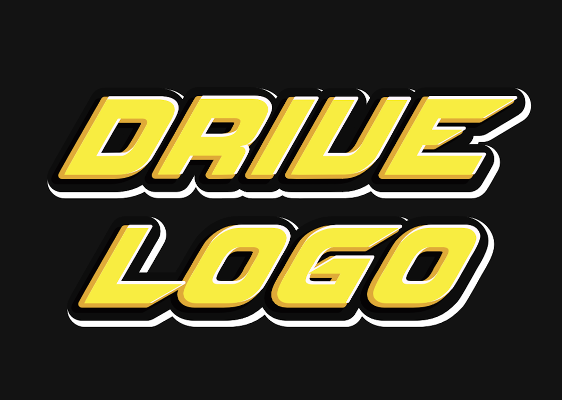 Fonte para logotipo de jogo dinâmico