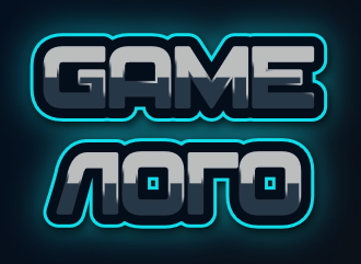 Criar gratuitamente um logotipo de jogo a partir de uma fonte de jogador com efeitos