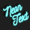 Gerador de texto neon